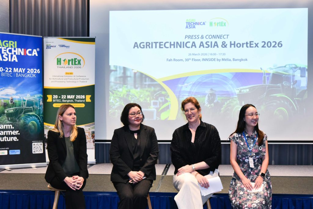 เตรียมพบงาน AGRITECHNICA ASIA และ HortEx 2026 กว่า 30 ประเทศพร้อมร่วมงาน