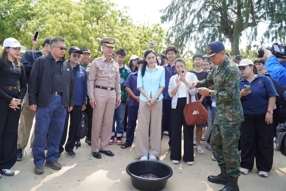 “กปร. นำคณะสื่อมวลชนลงพื้นที่สัตหีบ เปิดภารกิจ “ศูนย์อนุรักษ์พันธุ์เต่าทะเล” สืบสานพระราชดำริ
ฟื้นชีวิตเต่าทะเล คืนสมดุลระบบนิเวศสู่ท้องทะเลไทย”