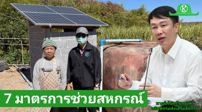 กรมส่งเสริมสหกรณ์งัด 7 มาตรการช่วยสหกรณ์ หนุนใช้ “พลังงานสะอาด”ควบคู่ลดต้นทุนผลิต