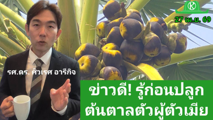 ข่าวดีเกษตรกร! ไม่ต้องรอนาน 15 ปี รู้ผลทันที 