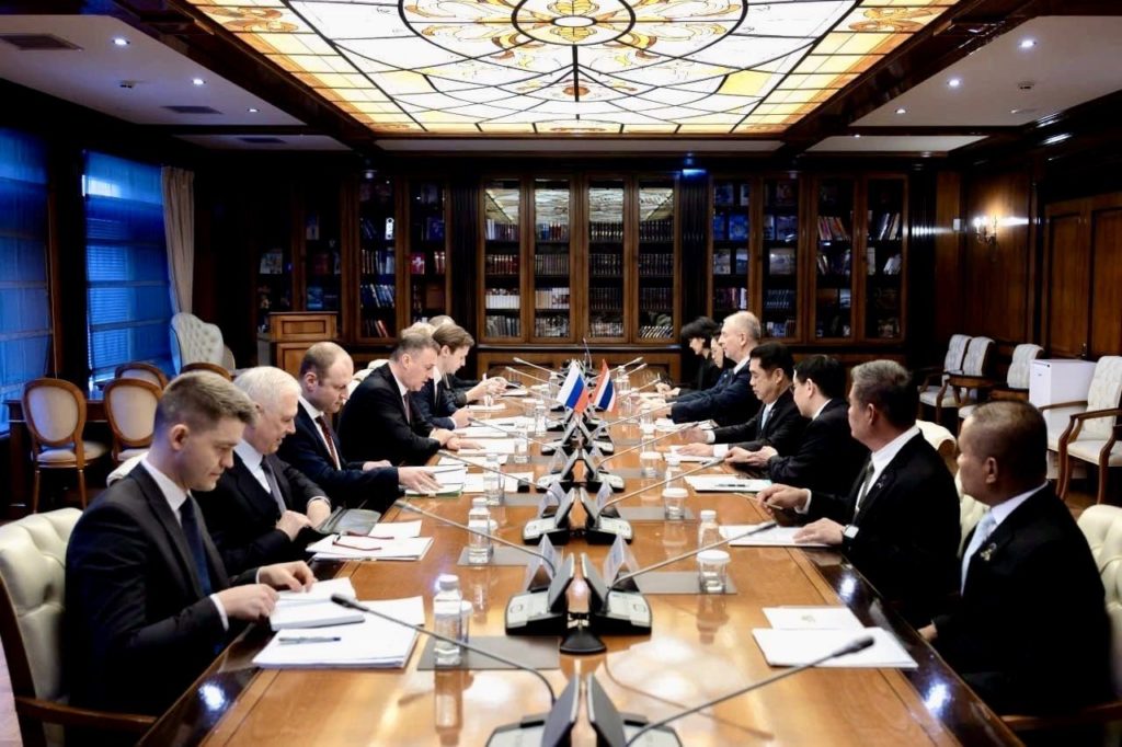 “สุริยะ” เข้าหารือรองนายกรัฐมนตรีสหพันธรัฐรัสเซีย พร้อมไฟเขียวส่งออกปุ๋ยยูเรียให้ฝ่ายไทย