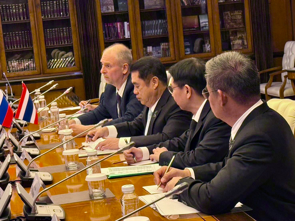 สุริยะ” เข้าหารือรองนายกรัฐมนตรีสหพันธรัฐรัสเซีย พร้อมไฟเขียวส่งออกปุ๋ยยูเรียให้ฝ่ายไทย