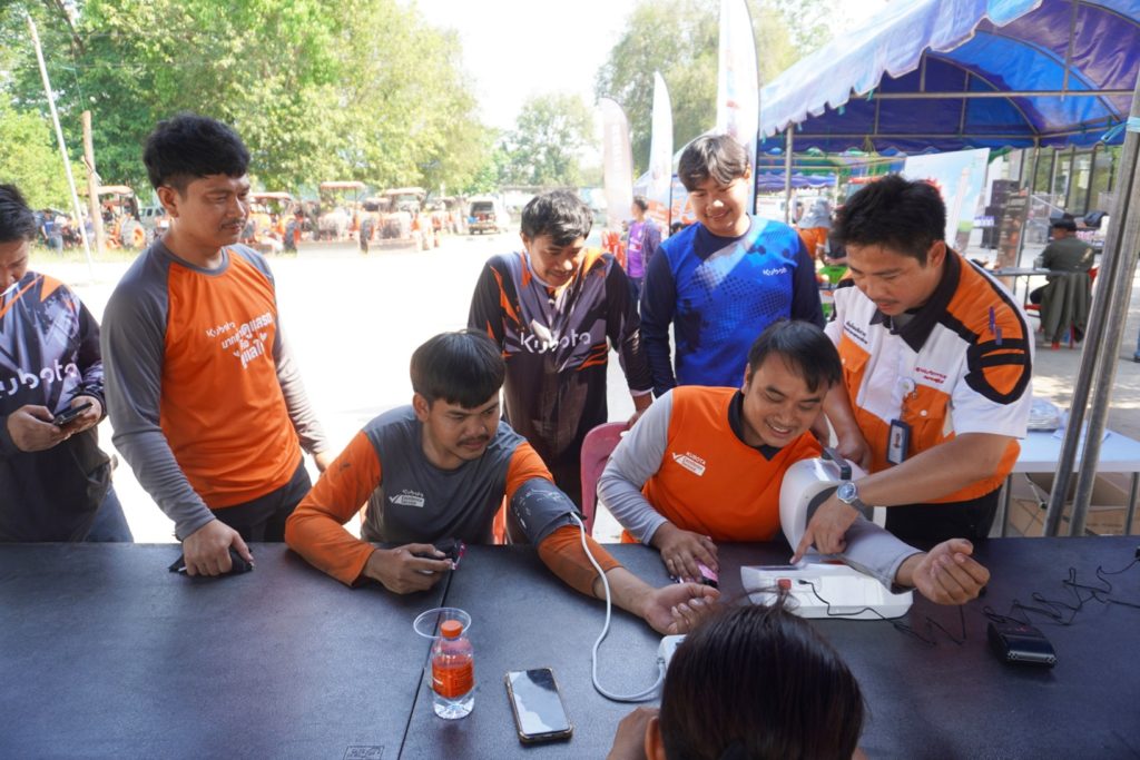 สยามคูโบต้าจัดเต็ม 3 แคมเปญบริการหลังการขาย ตรวจเช็กเครื่องจักรคู่ตรวจสุขภาพเกษตรกรฟรีทั่วไทยตลอดปี
