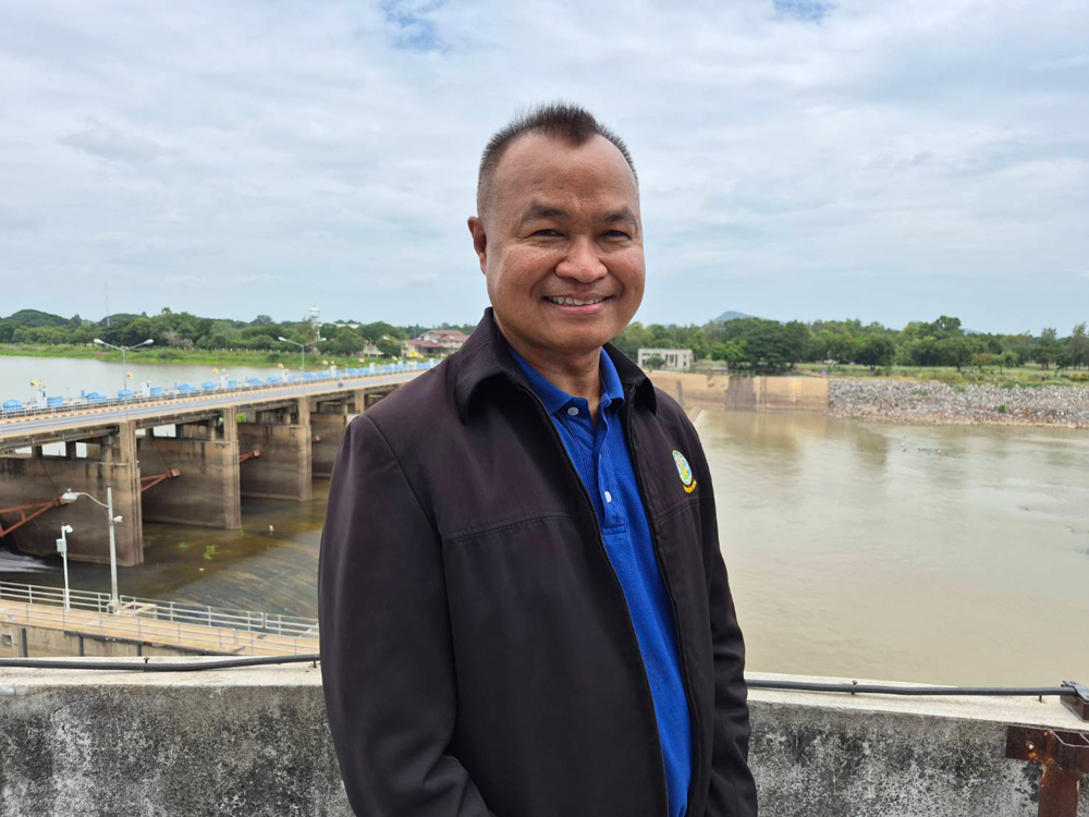นายเถลิงกิตต์ สุวรรณชาติ ผู้อำนวยการโครงการส่งน้ำและบำรุงรักษาเจ้าพระยา