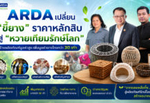 ARDA เปลี่ยน “ขี้ยาง” ราคาหลักสิบ สู่ “หวายเทียมรักษ์โลก” ปั้นสินค้านวัตกรรมสร้างมูลค่าเพิ่มยางพาราไทยกว่า 30 เท่า ARDA เปลี่ยน “ขี้ยาง” ราคาหลักสิบ สู่ “หวายเทียมรักษ์โลก” ปั้นสินค้านวัตกรรมสร้างมูลค่าเพิ่มยางพาราไทยกว่า 30 เท่า