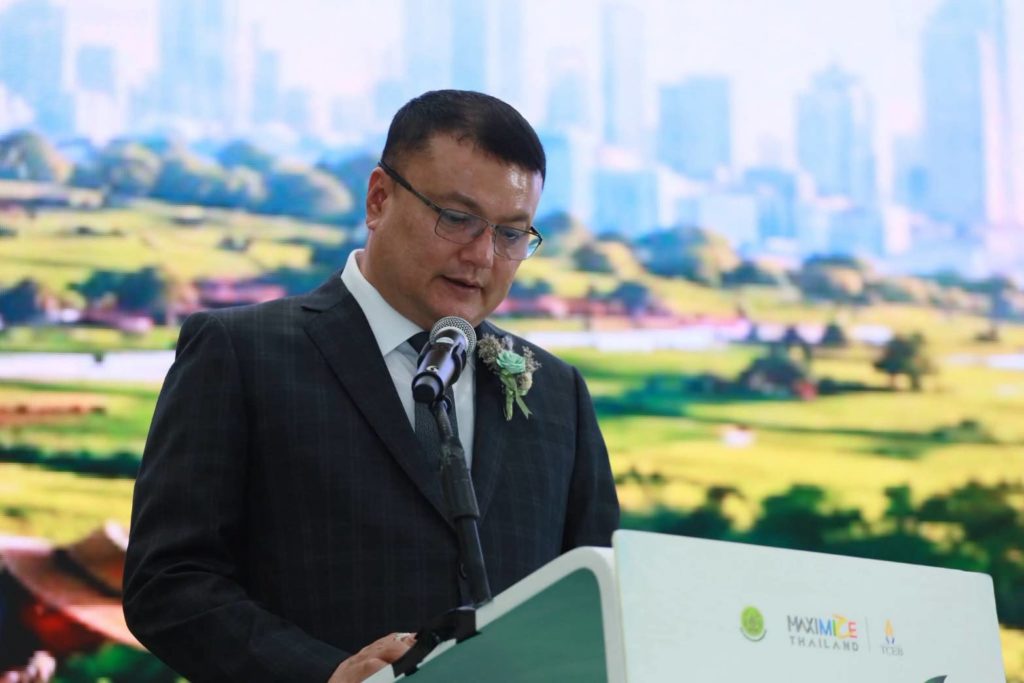 สภาเกษตรกรแห่งชาติ ผนึกกำลัง ทีเส็บ-ภาครัฐ-เอกชน เปิดงาน“Agri Next Thailand 2026”มหกรรมเกษตรครบวงจรมุ่งสร้างโอกาสทางธุรกิจ ปลอล็อกศักยภาพเกษตรกรไทย เพิ่มมูลค่าสินค้าเกษตร ท้องถิ่นสู่ทางโลก ภายใต้แนวคิด “From Local Value To Global Market”