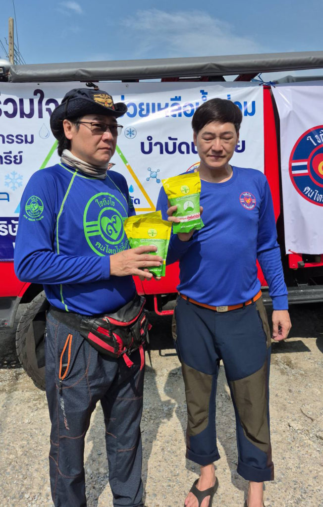 ใจถึงใจ คนไทยไม่ทิ้งกัน หลังน้ำท่วมใครมีกำลังต้องช่วยกันฟื้นฟู