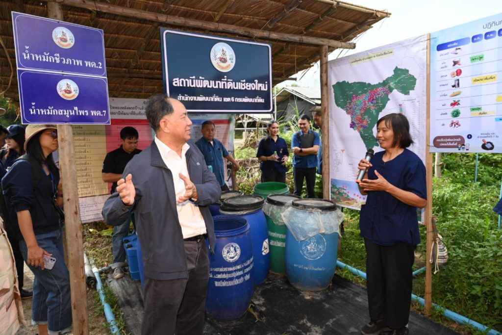 “บ้านห้วยม่วง” พลิกเกษตรเคมีสู่เกษตรปลอดภัย ต่อยอดศาสตร์พระราชา สู่ชุมชนพึ่งตนเอง