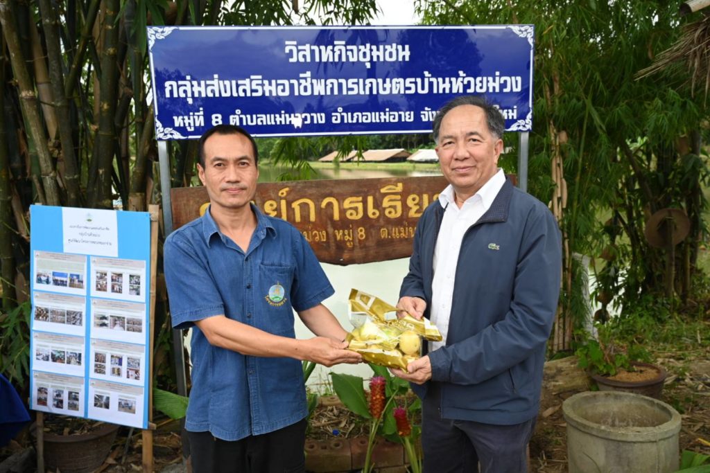 “บ้านห้วยม่วง” พลิกเกษตรเคมีสู่เกษตรปลอดภัย ต่อยอดศาสตร์พระราชา สู่ชุมชนพึ่งตนเอง