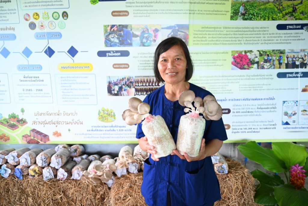 “บ้านห้วยม่วง” พลิกเกษตรเคมีสู่เกษตรปลอดภัย ต่อยอดศาสตร์พระราชา สู่ชุมชนพึ่งตนเอง