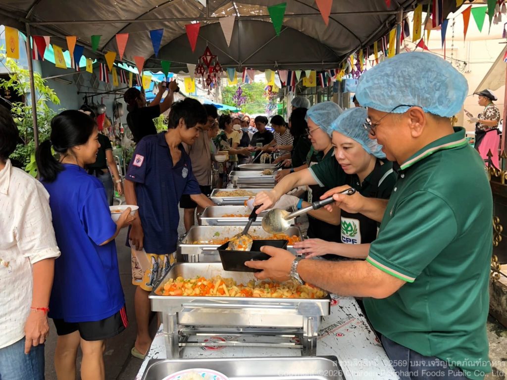 6 ปี CPF–SOS โครงการ CPF Circular Meal ส่งต่ออาหารคุณภาพให้กับชุมชน