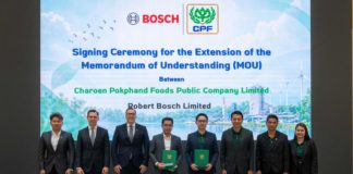 CPF–Bosch ต่อยอดความร่วมมือ ใช้ Data–AI ยกระดับการผลิตอาหาร หนุนเป้าหมาย Net-Zero